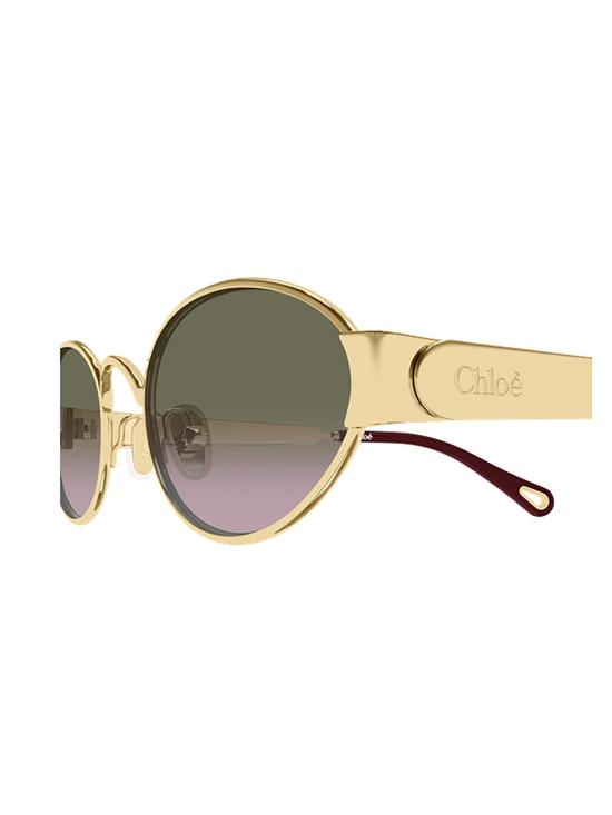 26SS 끌로에 선글라스 CH0355S 004 GOLD GOLD GREEN METALLIC