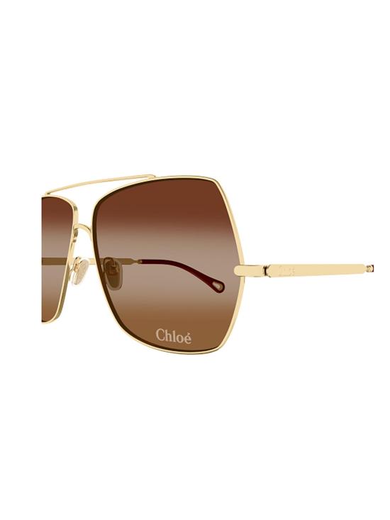 26SS 끌로에 선글라스 CH0278S 001 GOLD GOLD BROWN METALLIC