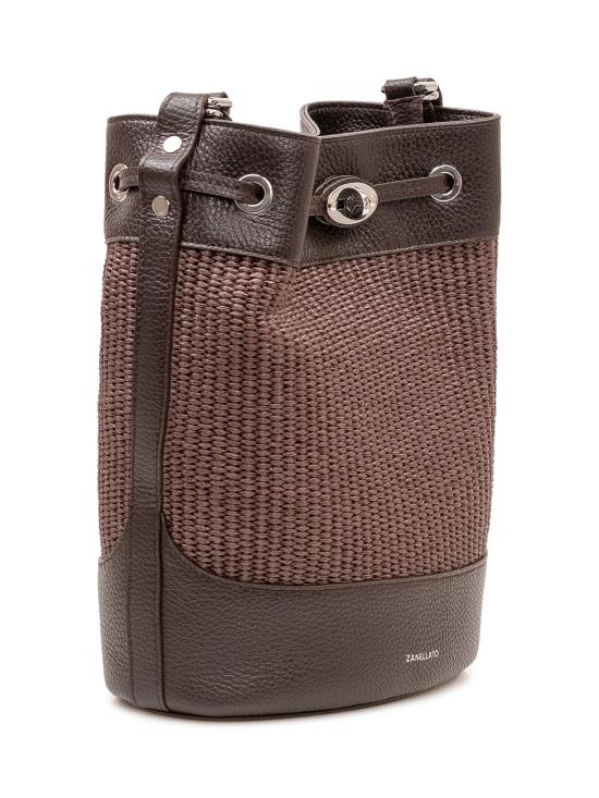 26SS 자넬라토 토트백 0689802030000S Z0244 BROWN SOTTOBOSCO - ZANELLATO