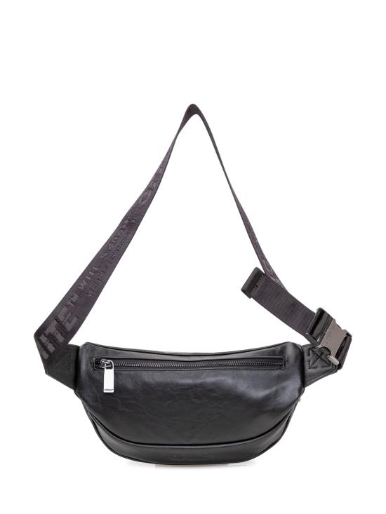 26SS 오프화이트 벨트백 OMNT001S26LEA001 1000 BLACK - OFF WHITE