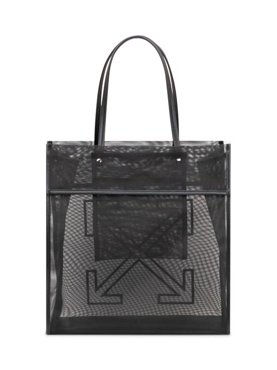 26SS 오프화이트 토트백 OWNA23FS26FAB001 1010 BLACK - OFF WHITE