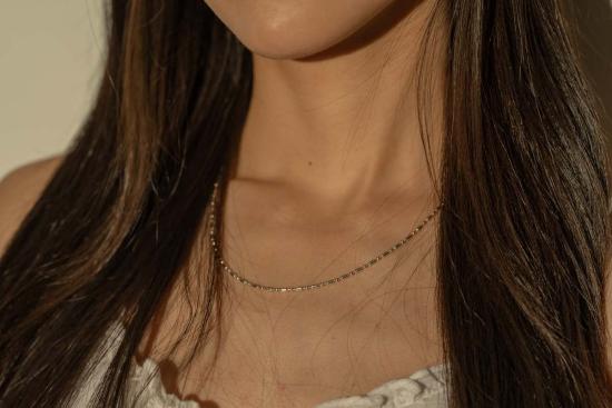  Milk & Rose 목걸이/팬던트 밀크 & 로즈 지오 체인 목걸이