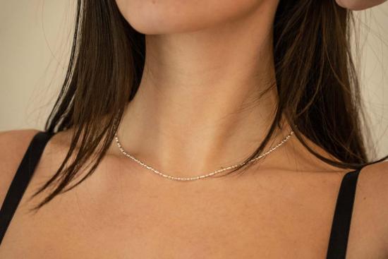  Milk & Rose 목걸이/팬던트 밀크 & 로즈 지오 체인 목걸이 - OTHER BRANDS