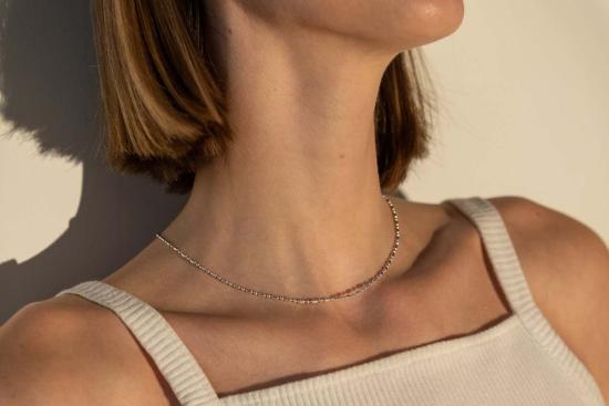  Milk & Rose 목걸이/팬던트 밀크 & 로즈 지오 체인 목걸이 - OTHER BRANDS