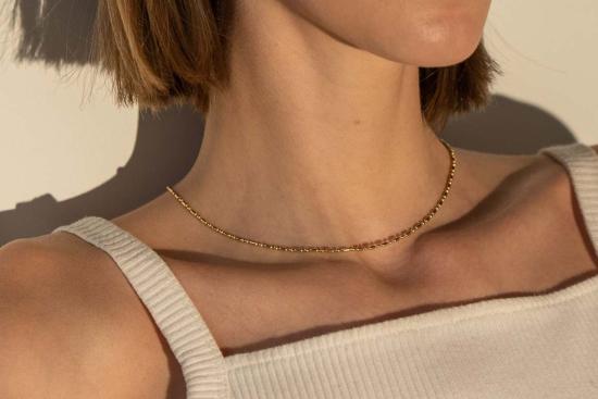  Milk & Rose 목걸이/팬던트 밀크 & 로즈 지오 체인 목걸이 - OTHER BRANDS