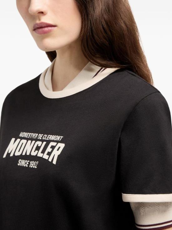 26SS 몽클레어 반팔 티셔츠 8C0003189AUO P90 Nero - MONCLER