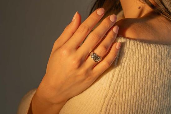  Milk & Rose 반지 밀크 앤 로즈 버클 링 실버 - OTHER BRANDS