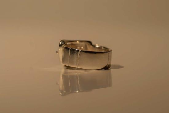  Milk & Rose 반지 밀크 앤 로즈 버클 링 실버 - OTHER BRANDS