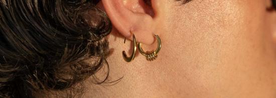  Milk & Rose 이어링 밀크앤로즈 링크스 후프