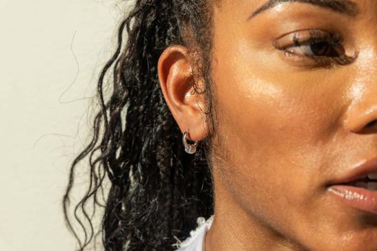  Milk & Rose 이어링 밀크앤로즈 링크스 후프 - OTHER BRANDS