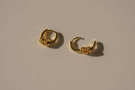  Milk & Rose 이어링 밀크앤로즈 링크스 후프 - OTHER BRANDS