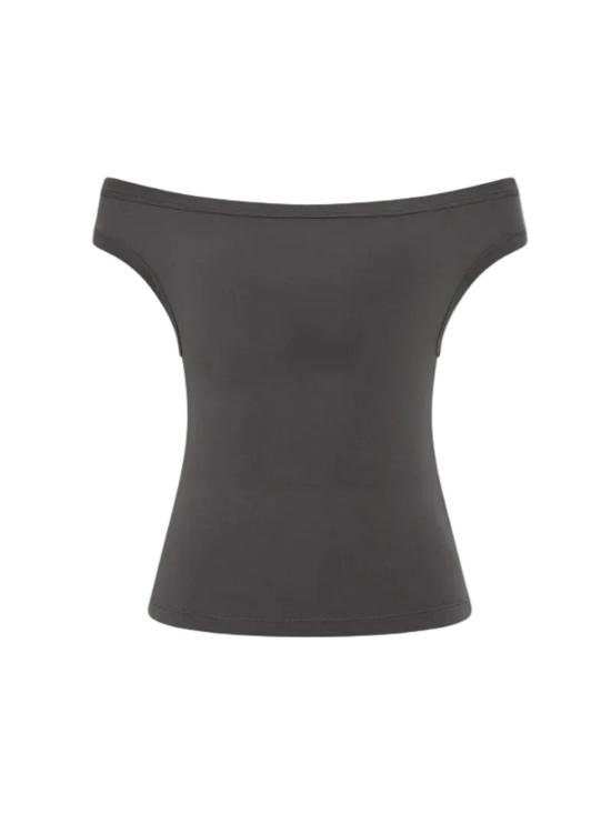  세인트아그니 블라우스 세인트 아그니 오가닉 코튼 오프숄더 탑