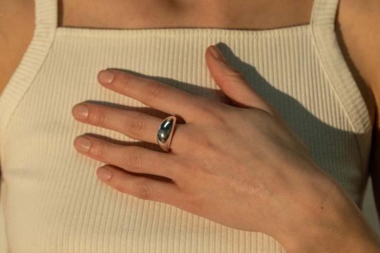  Milk & Rose 반지 밀크 앤 로즈 크레센트 링 - OTHER BRANDS