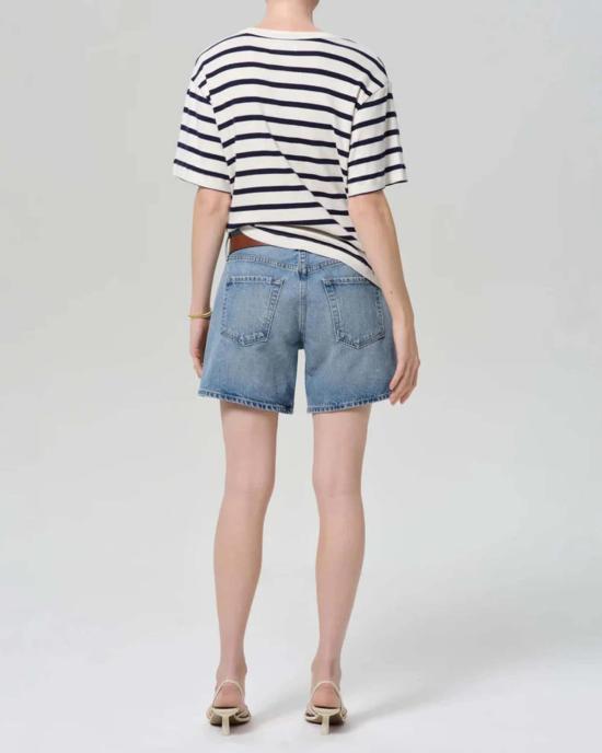  시티즌 오브 휴머니티 데님 숏팬츠 빌리 릴렉스드 숏 라이트 워시 데님 - CITIZEN OF HUMANITY