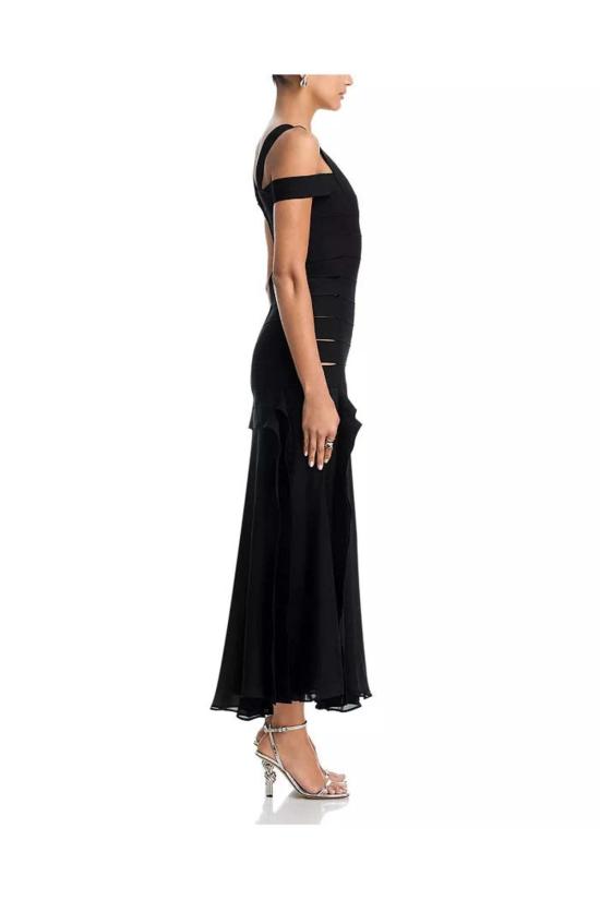  조나단 심카이 롱 원피스 캘러웨이 니트 맥시 드레스 블랙 - JONATHAN SIMKHAI