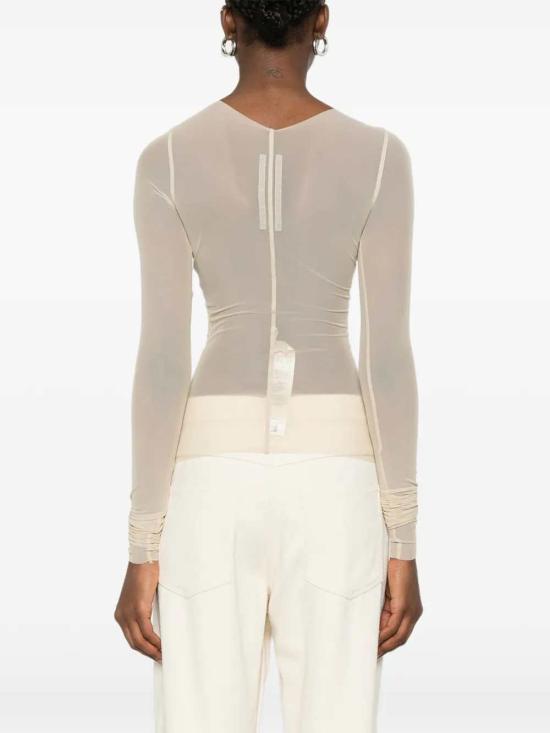 26SS 릭 오웬스 탑 RO01F6274TUSRJA 138 SAND - RICK OWENS