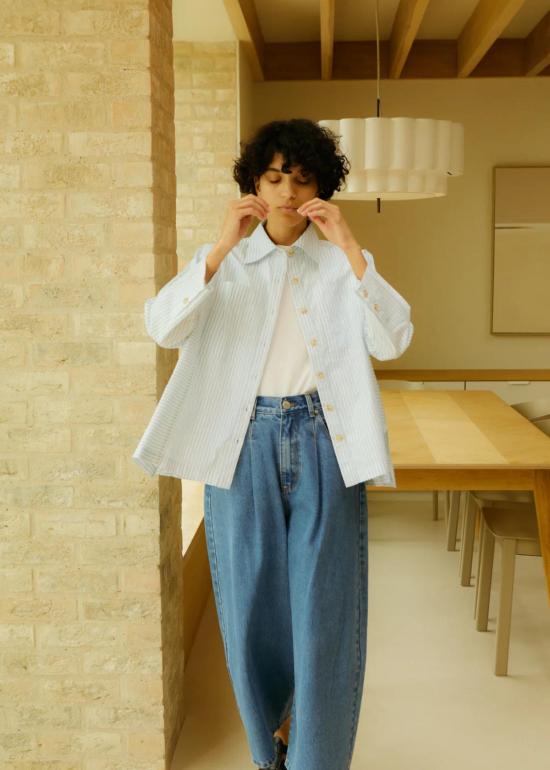  LF 마키 데님 팬츠 L.F.마키 메이슨 진 블루 - L.F.MARKEY