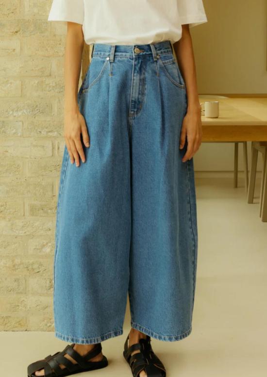  LF 마키 데님 팬츠 L.F.마키 메이슨 진 블루