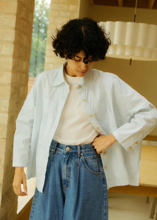  LF 마키 데님 팬츠 L.F.마키 메이슨 진 블루 - L.F.MARKEY