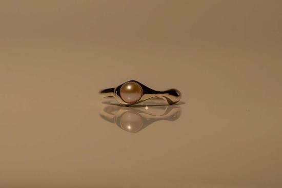  Milk & Rose 반지 밀크 & 로즈 플루이드 펄 링 - OTHER BRANDS