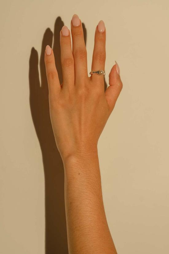  Milk & Rose 반지 밀크 & 로즈 플루이드 펄 링 - OTHER BRANDS