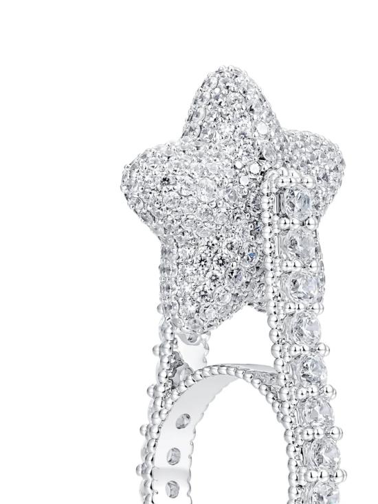 26SS 위민 반지 26116 SLV 13NN ZIRCON - YVMIN