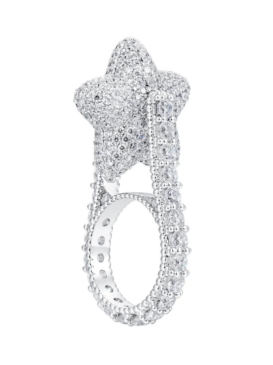 26SS 위민 반지 26116 SLV 13NN ZIRCON - YVMIN