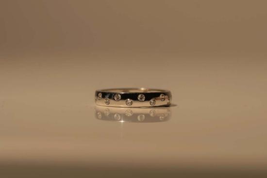  Milk & Rose 반지 밀크 앤 로즈 갤럭시 링 스털링 실버 - OTHER BRANDS