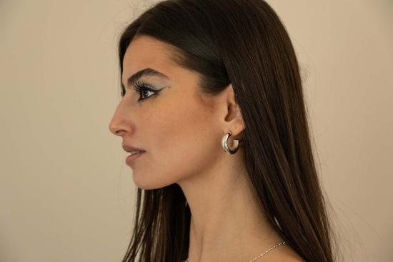  Milk & Rose 이어링 마이 스토어 크레센트 후프 - OTHER BRANDS