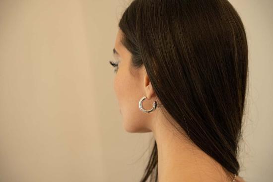  Milk & Rose 이어링 마이 스토어 크레센트 후프 - OTHER BRANDS