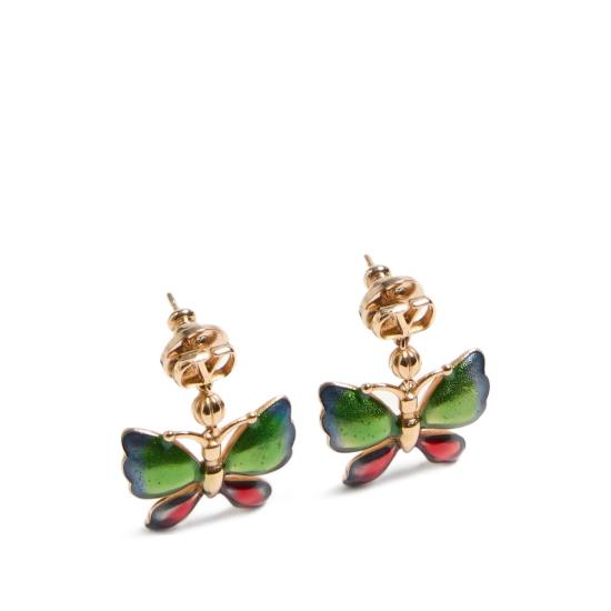 26SS 발렌티노 가라바니 이어링 8W0J0BU2MJP L05 GOLD GREEN - VALENTINO GARAVANI