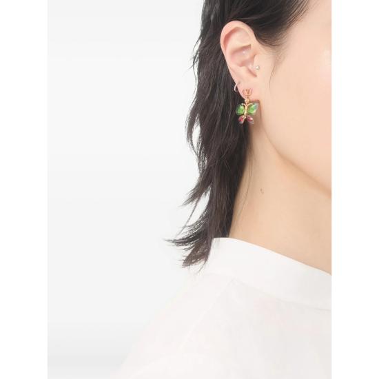 26SS 발렌티노 가라바니 이어링 8W0J0BU2MJP L05 GOLD GREEN - VALENTINO GARAVANI