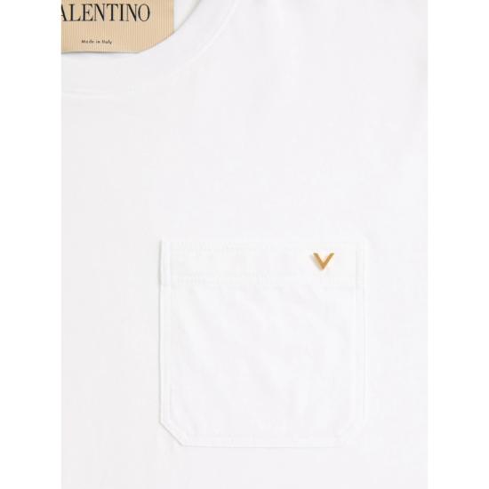 26SS 발렌티노 가라바니 반팔 티셔츠 8V0MG10VBGR 0BO WHITE - VALENTINO GARAVANI