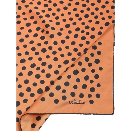 26SS 발렌티노 가라바니 머플러/스카프 8W0EI114RCI 4FR ORANGE BLACK - VALENTINO GARAVANI