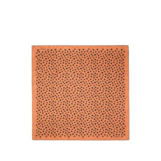 26SS 발렌티노 가라바니 머플러/스카프 8W0EI114RCI 4FR ORANGE BLACK