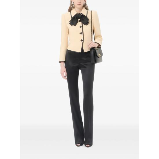 26SS 발렌티노 가라바니 수트 팬츠 8B0RB786A8H 0NO BLACK - VALENTINO GARAVANI
