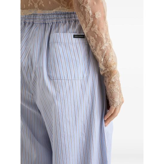 26SS 돌체앤가바나 팔라초 팬츠 FTDLET FR510 S8051 BLUE WHITE - DOLCE & GABBANA