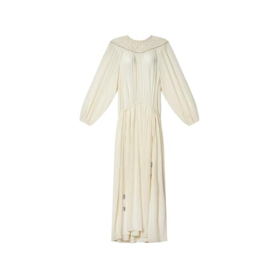 26SS 이자벨마랑 롱 원피스 D2J14I RO1114FA 23EC NEUTRALS