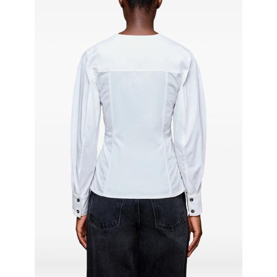 26SS 가니 셔츠 A1040353 151 WHITE - GANNI