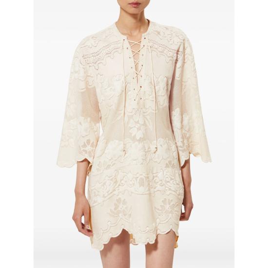 26SS 이자벨마랑 미디 원피스 D2J21I RO1118FA 23EC NEUTRALS - ISABEL MARANT