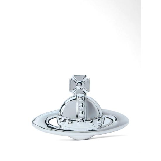 26SS 비비안웨스트우드 클러치/파우치 49030002W S002B P404 SILVER - VIVIENNE WESTWOOD