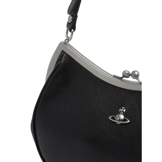 26SS 비비안웨스트우드 숄더백 4B01000PW L00BX N405 BLACK - VIVIENNE WESTWOOD