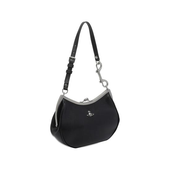 26SS 비비안웨스트우드 숄더백 4B01000PW L00BX N405 BLACK - VIVIENNE WESTWOOD