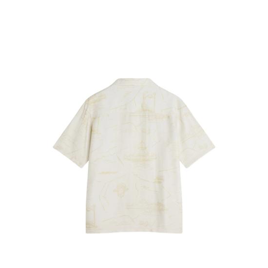 26SS 메종키츠네 셔츠 QM00404WW9103 BEIST NEUTRALS - MAISON KITSUNE