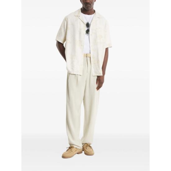 26SS 메종키츠네 셔츠 QM00404WW9103 BEIST NEUTRALS - MAISON KITSUNE