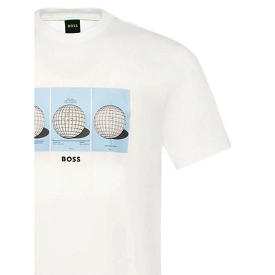 26SS 보스 반팔 티셔츠 50559353 100 WHITE - BOSS