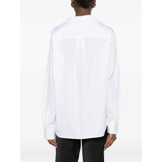 26SS 토템 셔츠 262 WRD0336 FB0490 047 WHITE - TOTEME