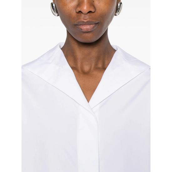 26SS 토템 셔츠 262 WRD0336 FB0490 047 WHITE - TOTEME