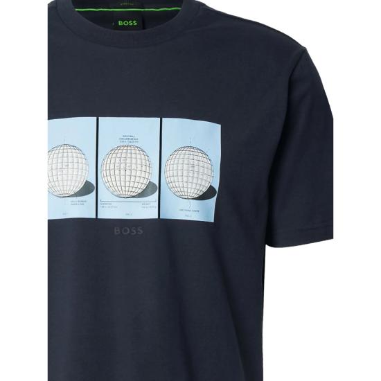 26SS 보스 반팔 티셔츠 50559353 402 BLUE - BOSS