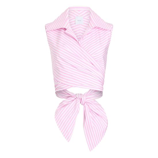 26SS 파투 셔츠 TO1670248 5968 PINK WHITE